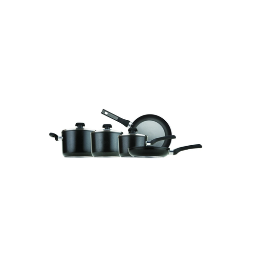 Prestige Non-stick 5 Piece Aluminium Saucepan Pans Cookware Set