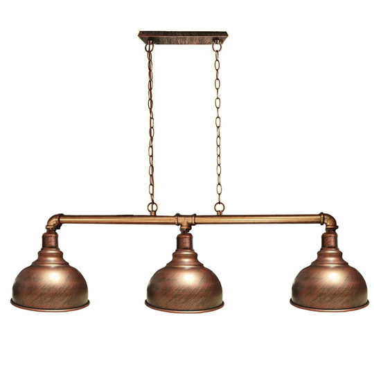 McCausland 3 - Light Kitchen Island Dome Pendant