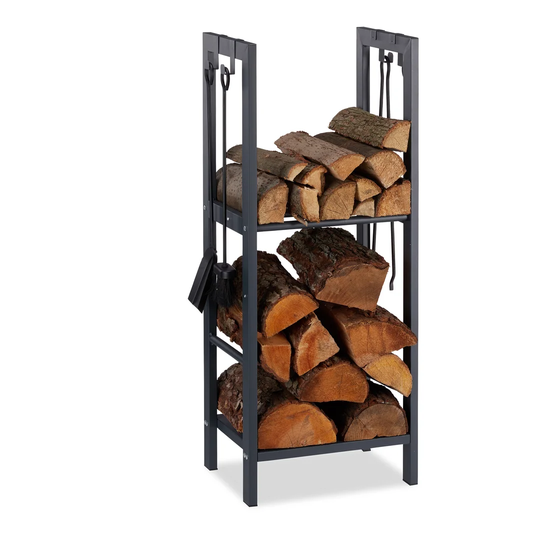 1.5 Ft. x 1 Ft. Metal Log Store
