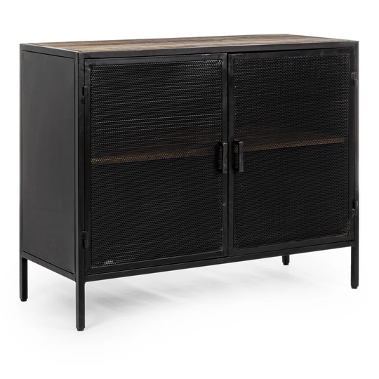 Derrek 100 Cm Wide Steel Sideboard