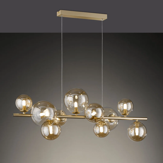 Olivencia 10 - Light Kitchen Island Linear Pendant