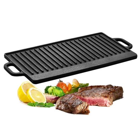 Kelton Non-Stick Reversible Cast Iron Griddle