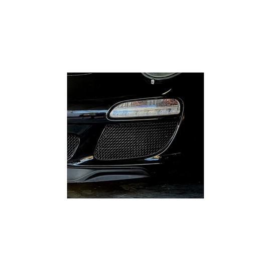 (Black) Porsche Carrera 997.2 C4 + C4S - Outer Grille Set (2009 to 2012)