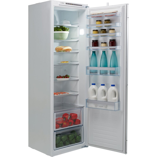 Bosch Serie 4 KIR81VSF0G Integrated Upright Fridge - Sliding Door Fixing Kit - White