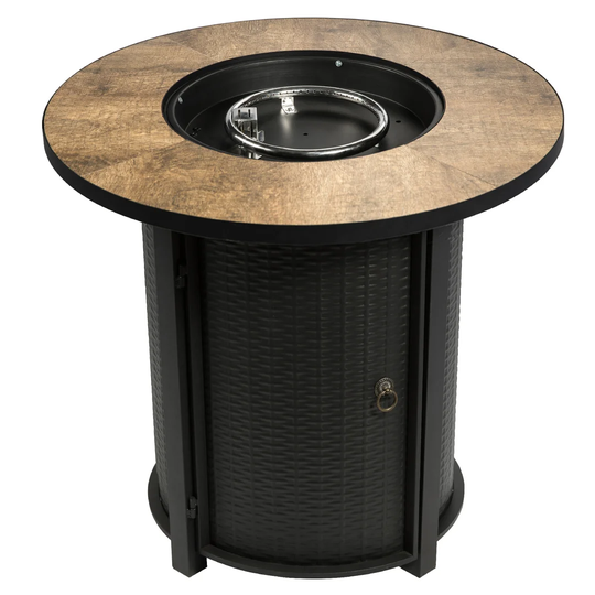 Steel Propane Gas Fire Pit