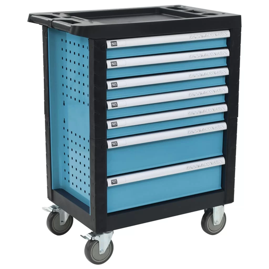 Workshop Tool Trolley with 270 Tools