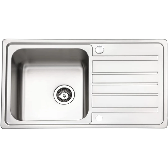 Greely Single Bowl Inset Kitchen Sink