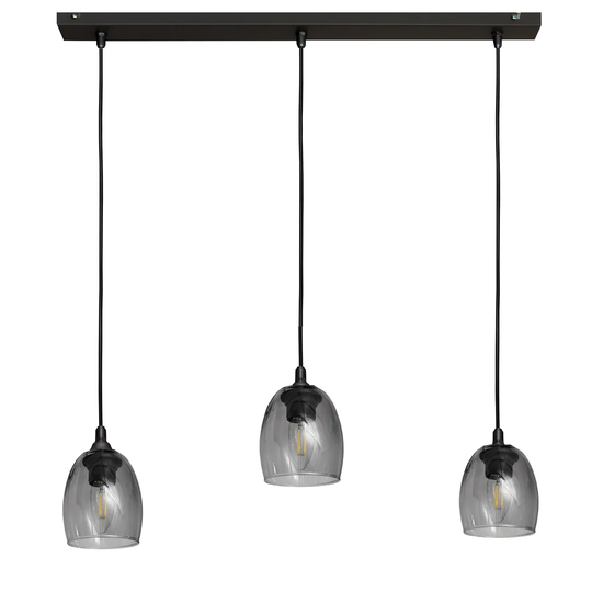 Maguire 3 - Light Kitchen Island Jar Pendant