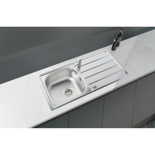 Compact Single Bowl Inset Kitchen Sink