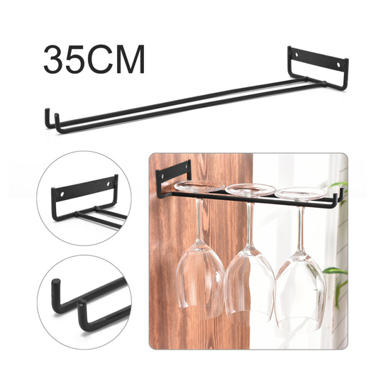 Holder Hanging Rack Cabinet and Bar Storage Rail Profile UK Wine Rack