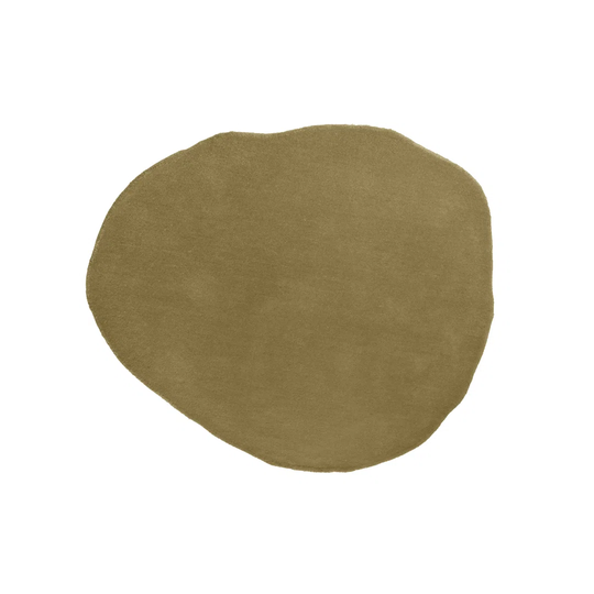 Carpet Organic Round Medium Kitchen Mat