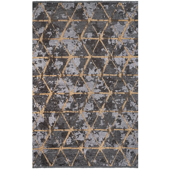 Perego Geometric 115Cm X 180Cm Grey/Beige Area Rug