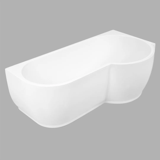 Claytor Acrylic 170 cm x 90 cm Straight Bathtub