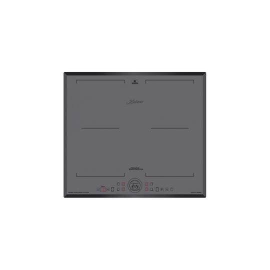 Kaiser Avantgarde PRO 59cm Induction Hob | Grey 4 Zone Glass Cooktop