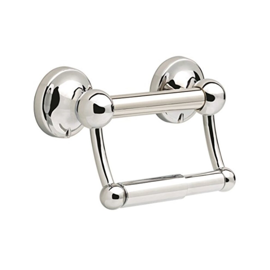 Delta Faucet DF704PC Bath Hardware Accessory Toilet Paper Holder with Assist Bar, Polished Chrome