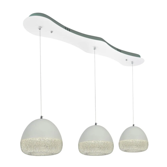 Bogle 3-Light Kitchen Island Linear LED Pendant