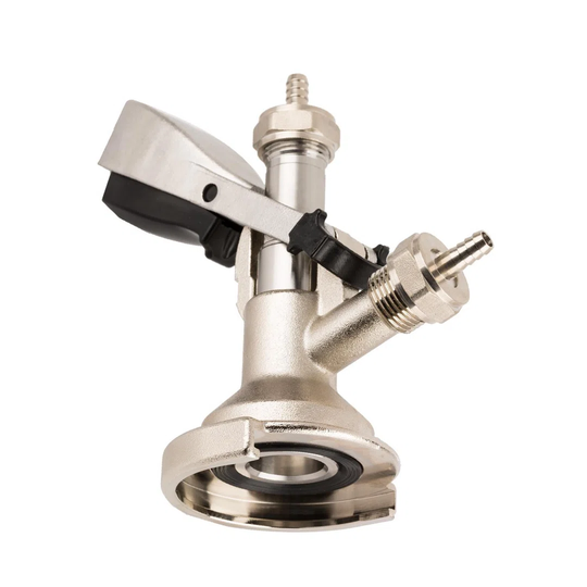 Flat tapping head