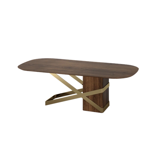 Eirena 200Cm Pedestal Dining Table