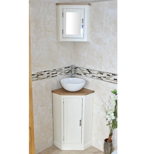 Crandell 390mm Corner Vanity Unit