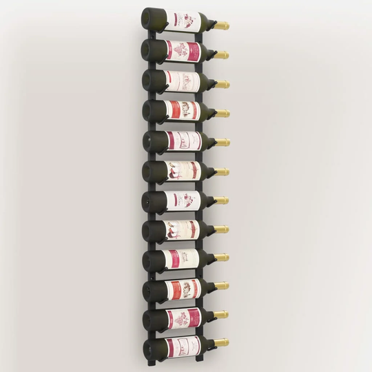 Riveria 12 Bottle Wall Mounted Wine Rack