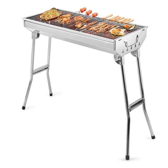 Dakota Fields 65cm Portable Charcoal BBQ