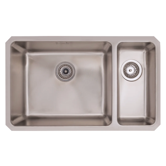 74cm x 45cm 1.5 Bowl Undermount Kitchen Sink