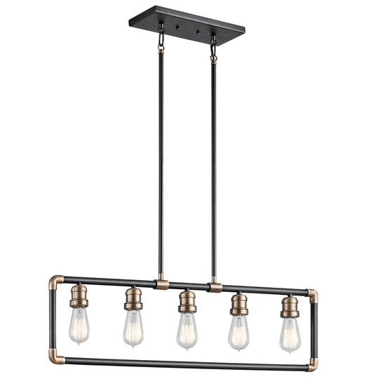 Porterdale 5-Light Kitchen Island Pendant