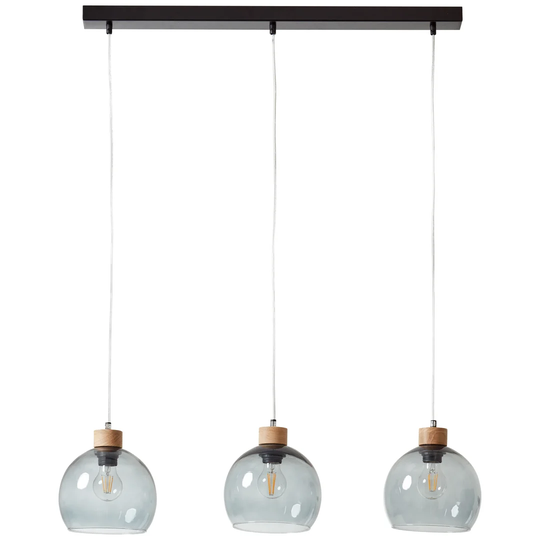 Deaver 3-Light Kitchen Island Globe Pendant