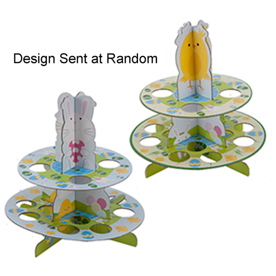 Easter Kitchen - 2 Tier Egg / Cupcake Stand - Random Design Sent