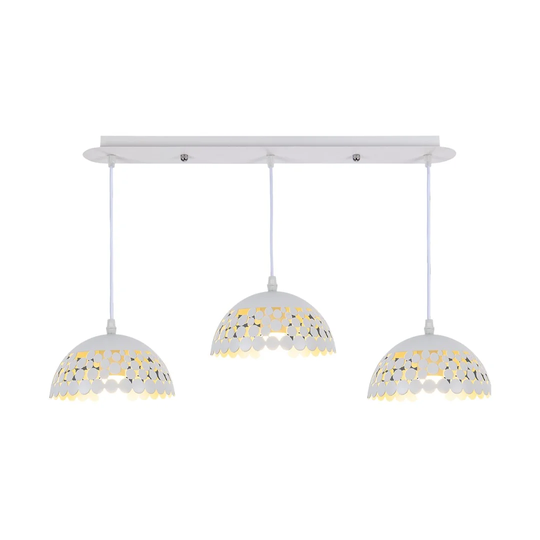 Manlius 3-Light Kitchen Island Dome Pendant