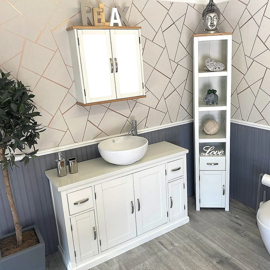 Arciniega 1230mm Free-standing Single Vanity Unit
