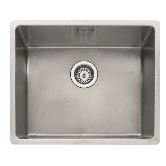 Mode 54cm x 44cm Single Bowl Inset and Undermount Kitchen Sink