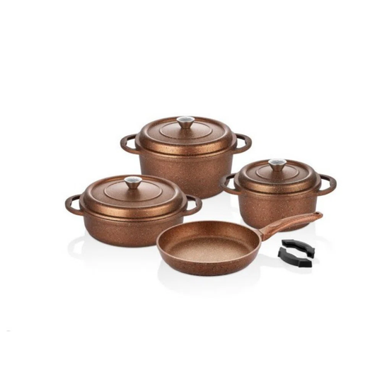 Hanna Belfry Kitchen 7 Pieces Cookware Set