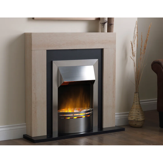 Dimplex Marbello Optiflame Electric Fire Suite, Ready Assembled, 91cm W
