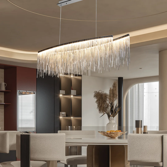 Aleeha 1-Light Kitchen Island LED Chandelier
