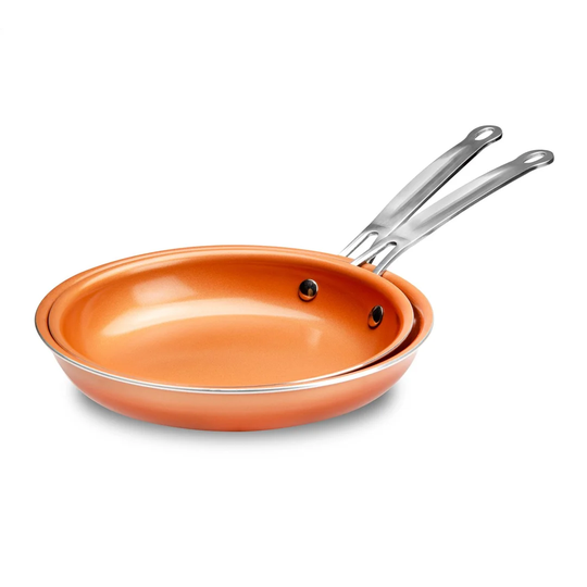 2 Piece Non-Stick Frying Pan Set