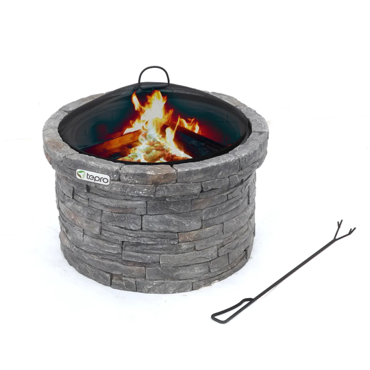 Gladstone 51Cm H x 67.5Cm W Steel Outdoor Fire Pit with Lid