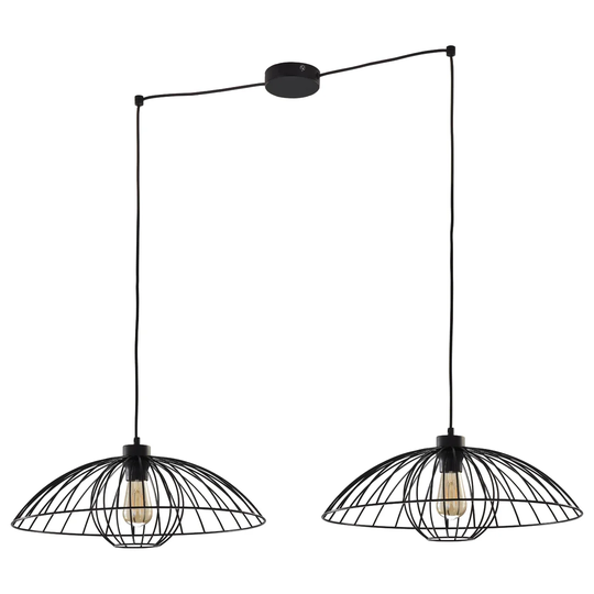 Sandersen 2 -Light Kitchen Island Geometric Pendant