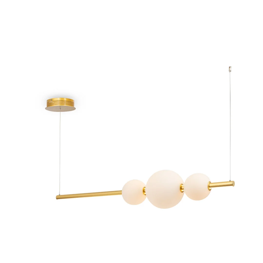Hancock 3 - Light Kitchen Island Linear LED Pendant