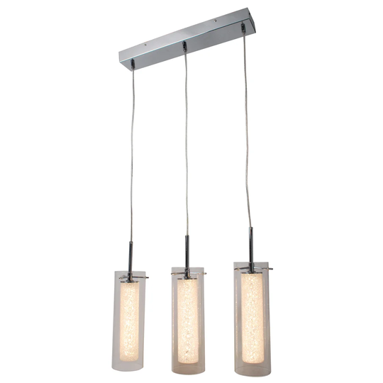 Jeff 3-Light LED Kitchen Island Pendant