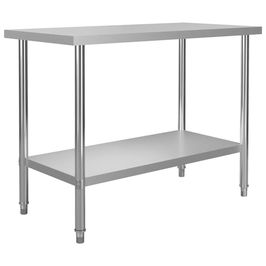 Birdell 120 Cm Stainless Steel Prep Table