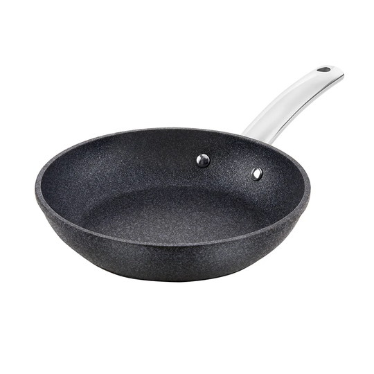 Tower T800027 Trustone Induction Frying Pan, Non Stick, Easy to Clean, Dishwasher Safe, Violet Black, 20 cm