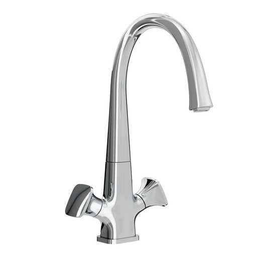 Caramel Double Handle Monobloc Mixer Tap