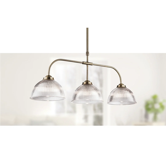 Nicanor Ashford 3-Light Kitchen Island Pendant