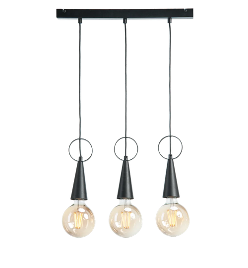 Hillyer 3-Light Kitchen Island Bulb Pendant
