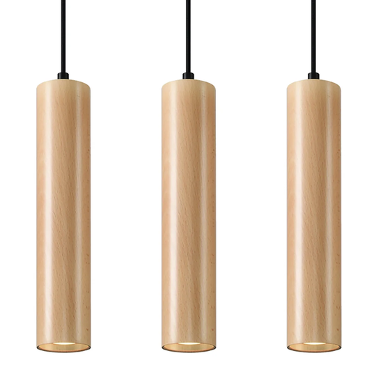 Robidoux 3-Light Kitchen Island Cylinder Pendant