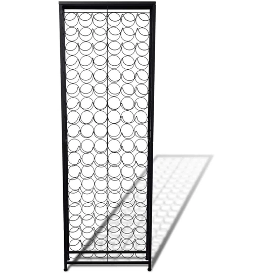 Wine Rack For 108 Bottles Metal Drink Storage Holder Cabinet Furniture