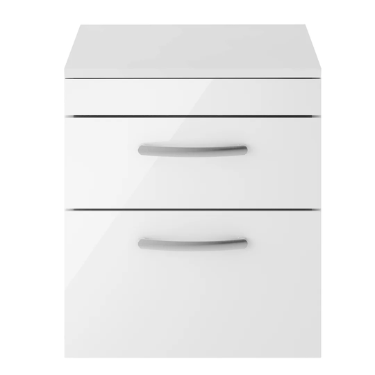 50cm Wall-Mounted Vanity Unit Base Only