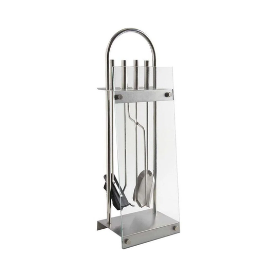 Falzetta 5 Piece Metal Fireplace Tool Set