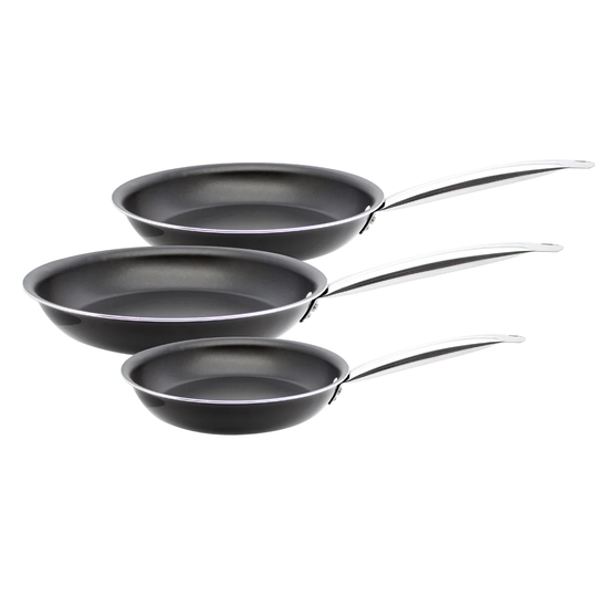 Snack 3 Piece Non-Stick Frying Pan Set